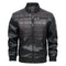 Chaqueta de Cuero para Hombre Primavera Otoño