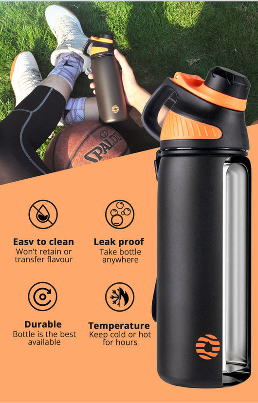 Vaso Deportivo Aislante Portátil de Acero Inoxidable 304 para Niños - Image 22