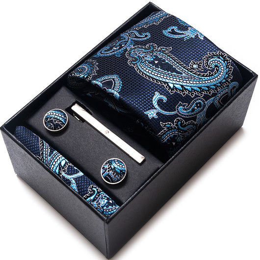 Corbata Jacquard Profesional Tejida en Trama para Negocios - Image 48