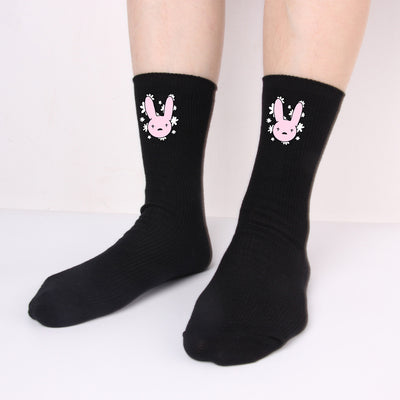 Calcetines Largos Bad Rabbit de Algodón Tejido para Hombre y Mujer - Image 11