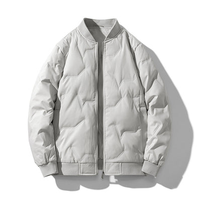 Chamarra Acolchada de Invierno para Hombre Estilo Coreano - Image 5