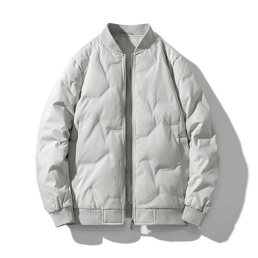 Chamarra Acolchada de Invierno para Hombre Estilo Coreano - Image 5