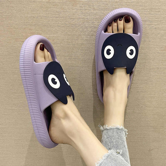 Pantuflas de Pareja Cómodas con Diseño Cartoon Antideslizantes - Image 8