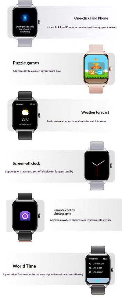 Reloj Inteligente Deportivo con Llamadas Bluetooth y Música - Image 23