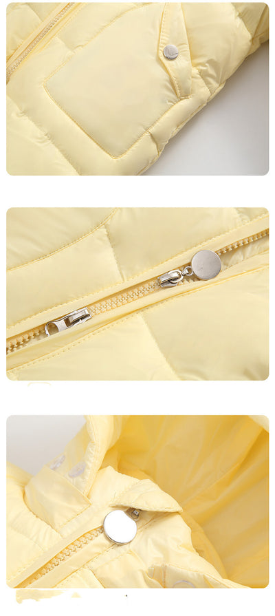 Conjunto Abrigado para Bebé: Body + Chaqueta Plumón Blanco - Image 14