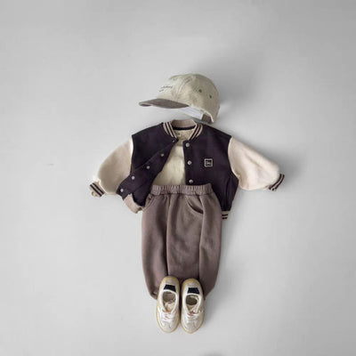 Chaqueta de Béisbol Infantil con Costuras Decorativas - Image 8