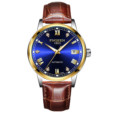 Reloj Automático de Acero Inoxidable Estilo Cinturón Ejecutivo Impermeable con Luminiscencia - Image 21