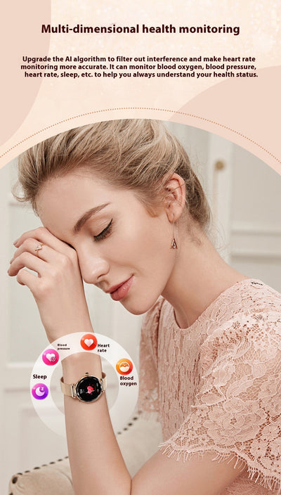 Reloj Inteligente NX7Pro para Mujer - Pantalla 1.19" con Llamadas Bluetooth - Image 12