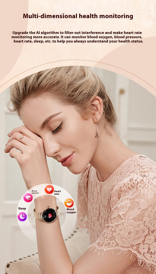 Reloj Inteligente NX7Pro para Mujer - Pantalla 1.19" con Llamadas Bluetooth - Image 12