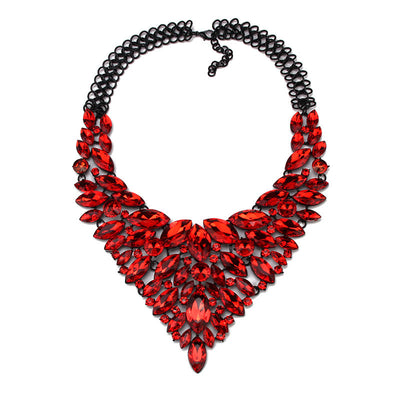 Cadena de Suéter de Diamantes Completos - Collar de Aleación con Cristales de Lujo - Image 3