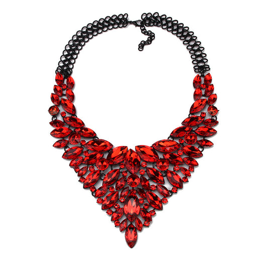 Cadena de Suéter de Diamantes Completos - Collar de Aleación con Cristales de Lujo - Image 3