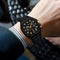 Reloj de Negocios Acero Inoxidable con Calendario de Seis Pines