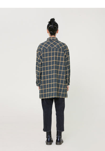 Camisa Diseñadora con Solapa Estampada para Mujer - Image 3