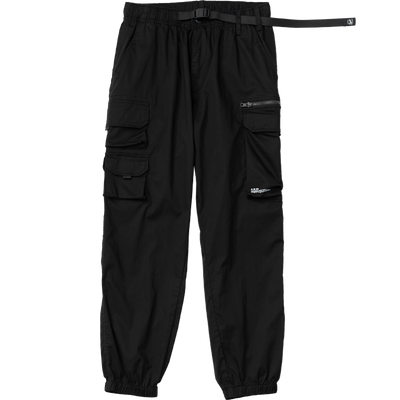 Pantalones de Trabajo Holgados con Cintura Elástica y Múltiples Bolsillos - Image 2