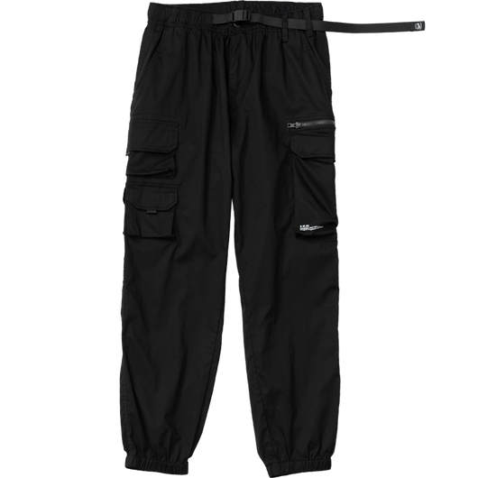 Pantalones de Trabajo Holgados con Cintura Elástica y Múltiples Bolsillos - Image 2