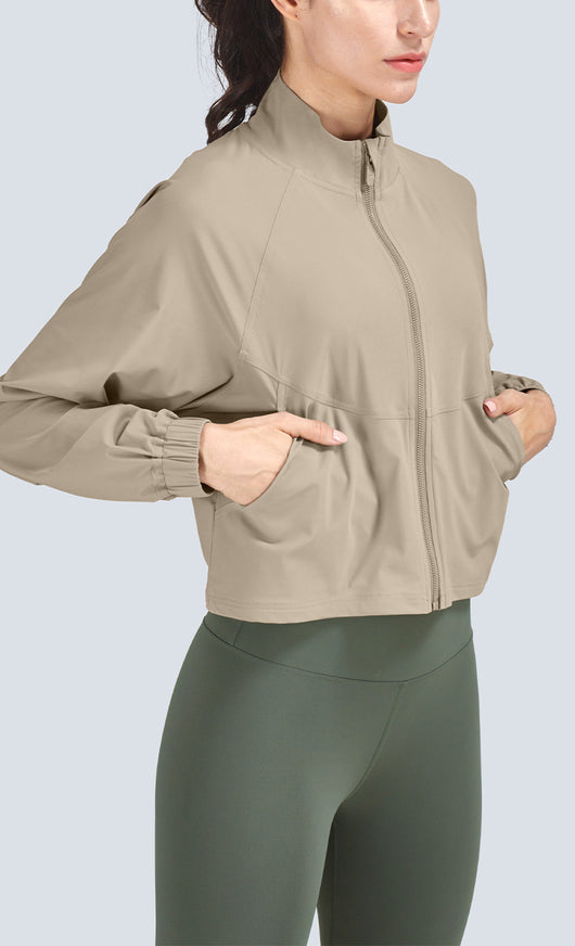 Cardigan Deportivo con Cuello Alzado, Bolsillos y Tecnología Transpirable - Image 4