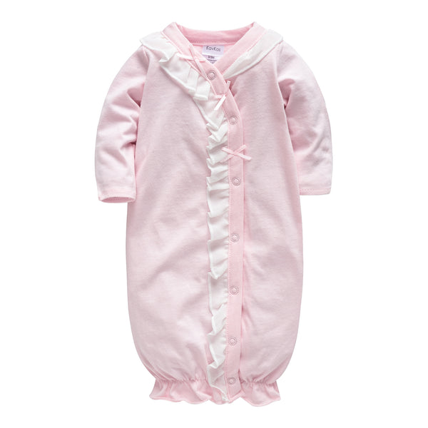 Pijama Enterizo para Bebé Recién Nacido con Cobertura Total