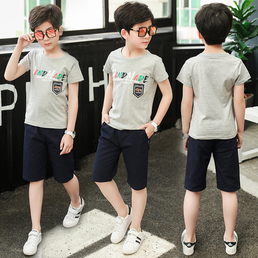 Conjunto Deportivo de Verano para Niños - Dos Piezas Cómodo y Fresco - Image 2