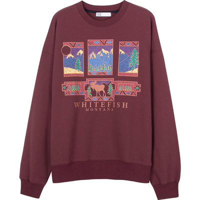 Sudadera Estampada Cuello Redondo para Mujer - Image 11