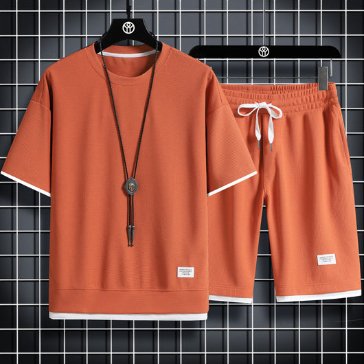 Conjunto Deportivo de Verano para Hombre - Camiseta y Pantalones Casuales - Image 6