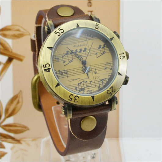 Reloj de Moda con Símbolo Musical - Diseño Novedoso para Hombre - Image 6