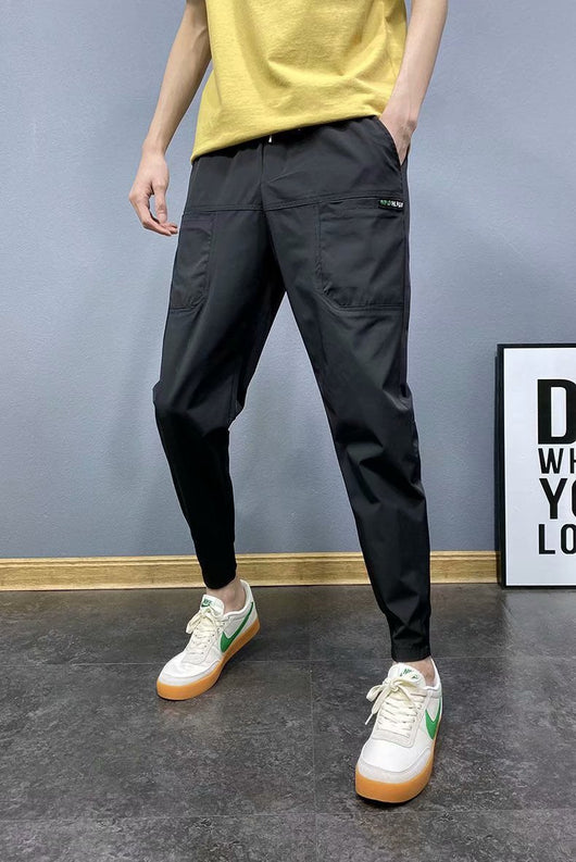 Pantalones Jogger Slim Fit con Cordón - Comodidad y Estilo Casual - Image 11