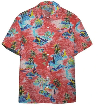 Camisa Estampada Elástica de Fibra de Acetato para Hombre - Image 51