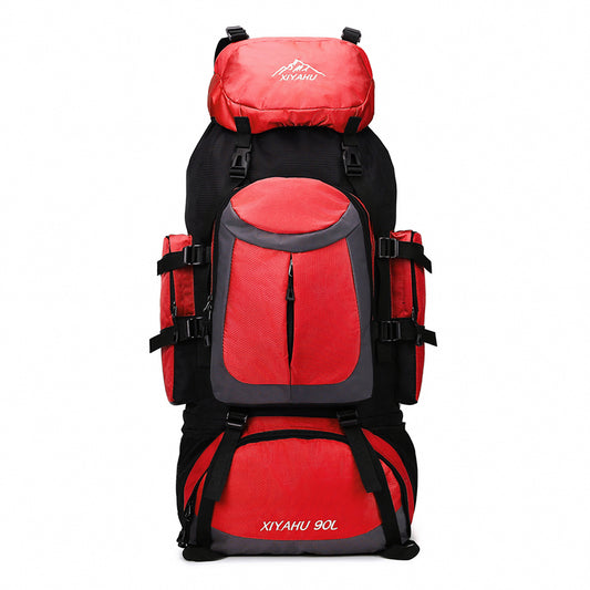 Mochila de Senderismo 90L XIYAHU - Resistente al Agua para Trekking y Acampada
