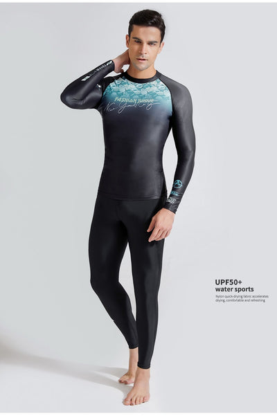 Traje de Baño Manga Larga Secado Rápido para Hombre - Image 14