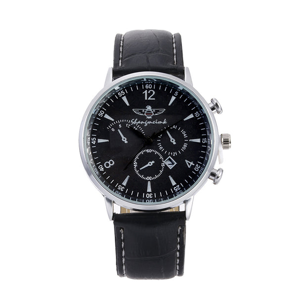 Reloj de Pulsera Cuarzo Minimalista para Hombre con Correa Ajustable - Image 3