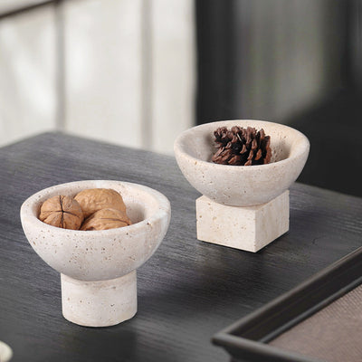 Bandeja de Mármol Natural para Frutas y Decoración de Escritorio - Image 3