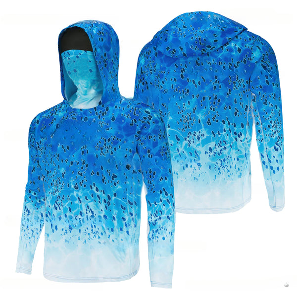 Camisa de Pesca Deportiva Manga Larga con Protección Solar