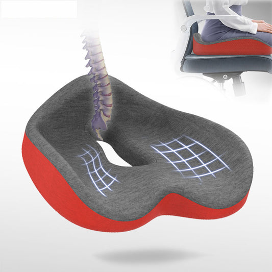 Cojín Ergonómico de Espuma Viscoelástica para Oficina y Auto