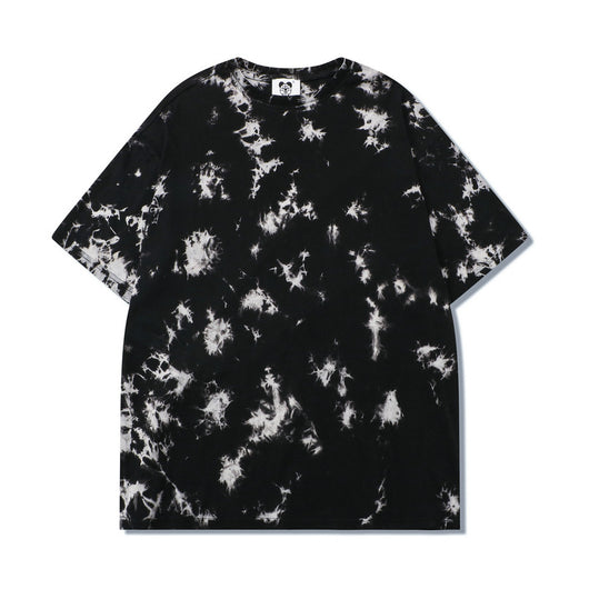 Camiseta Hip Hop Rayas Remolino Manga Corta - Image 10