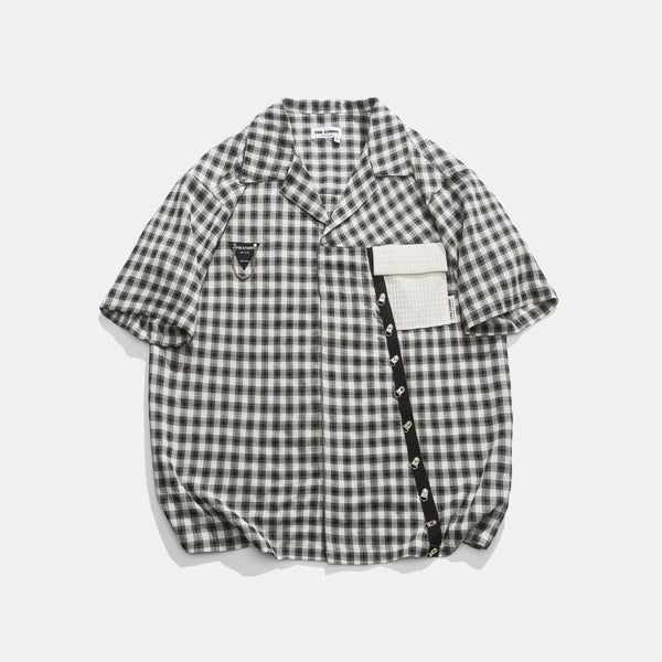 Camisa Cuadros Holgada Deportiva Unisex - Estilo Casual Moderno