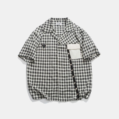 Camisa Cuadros Holgada Deportiva Unisex - Estilo Casual Moderno