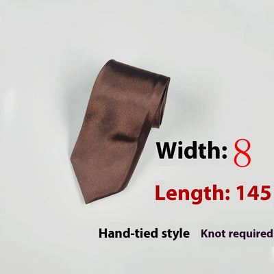 Corbata Negra Clásica Tejida a Mano de 8cm - Image 25