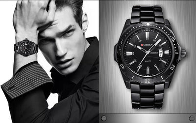 Reloj de Pulsera Hombre Resistente al Agua con Calendario - Image 19