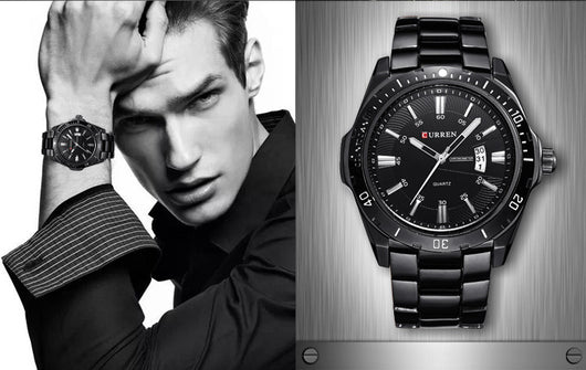 Reloj de Pulsera Hombre Resistente al Agua con Calendario - Image 19