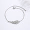 Pulsera de alas de ángel en plata 925 para mujer