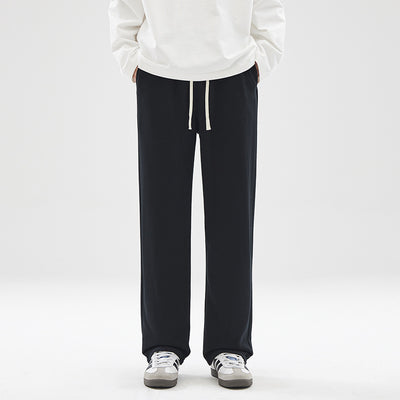 Pantalones Deportivos Grises con Efecto Drapeado para Hombre - Image 6