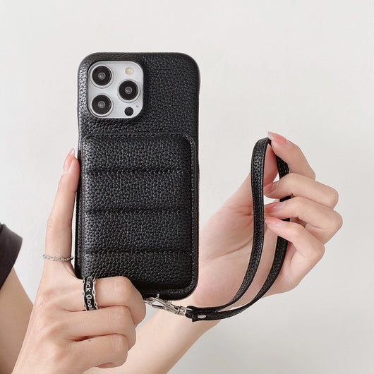 Funda Protectora de Cuero con Cartera para Teléfono - Image 5
