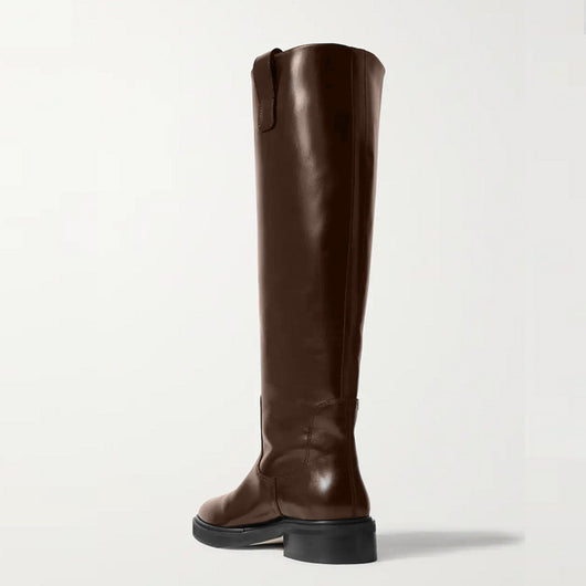 Botas de Caña Alta con Tacón Bajo para Otoño e Invierno - Image 5