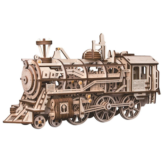 Puzzle 3D Tren - Construcción Interactiva