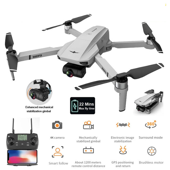 Dron Profesional con Doble Cámara GPS y Flujo Óptico HD