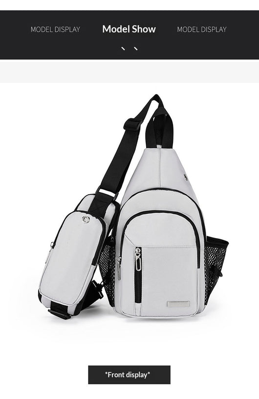 Mochila de Pecho Deportiva de Gran Capacidad - Image 11