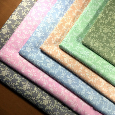Tela Estampada Floral Algodón 100% con Acabado Sarga - 1.6 Metros