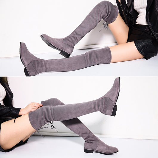 Botas Elásticas Planas Cómodas