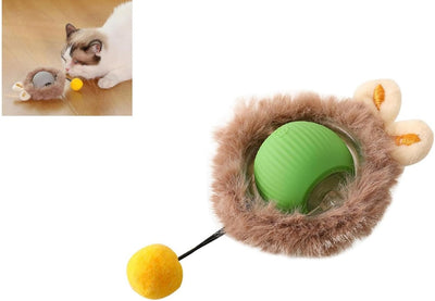 Juguete Interactivo Automático para Perros - Pelota Rodante Inteligente con Cuerda - Image 5