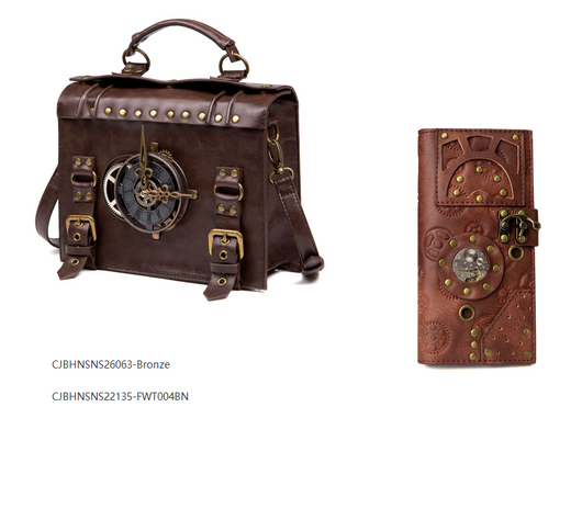 Cartera Larga Steampunk para Mujer - Image 35